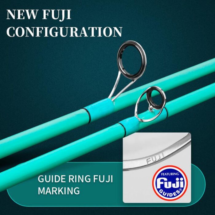 GOOFISH Neurus 8ft (2.4m) Solid Nano Tech Blank Light  Popping Fishing Rod with FUJI 15KG Dead Lift - Image 2