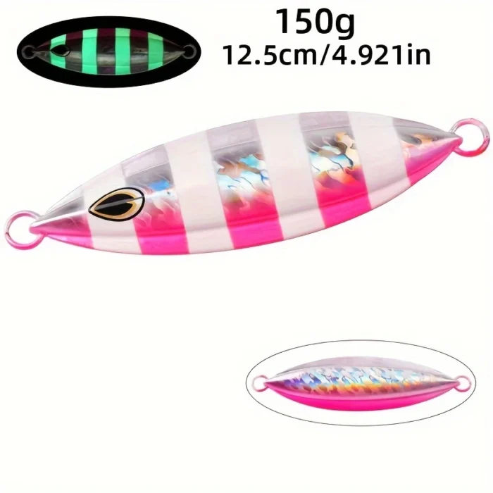 3pcs  Luminous150g Flutter Slow Pitch Jigs - Image 2