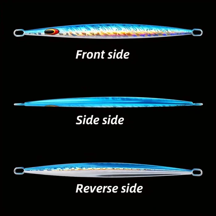 5pcs Premium Speed Jigging Fishing Lure - High-Density Jig for Saltwater, Rapid Sinking, Advanced Casting Design - Image 2