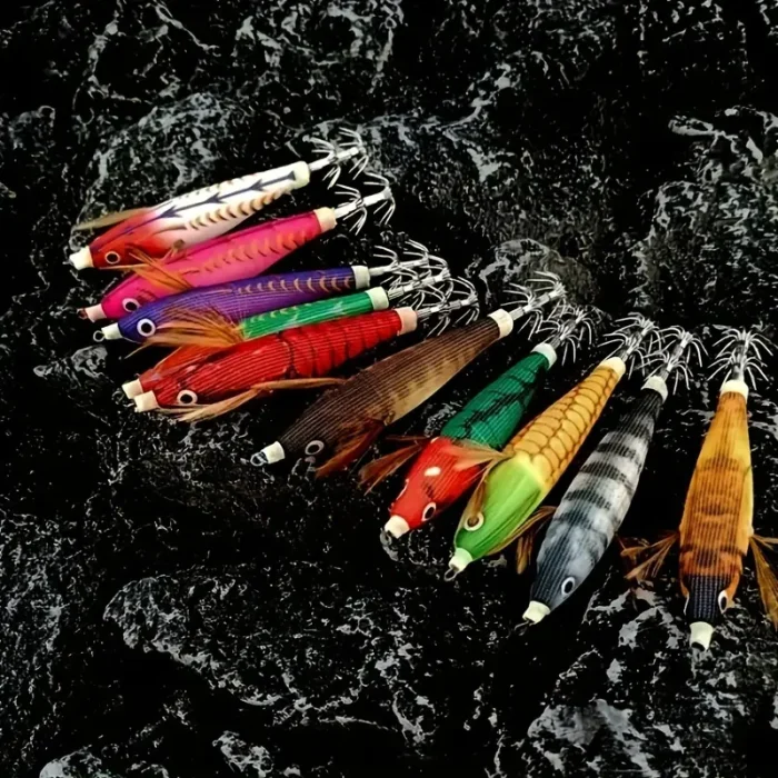 Chokka/Squid Jigs 7.5cm 3.9g x 10pcs