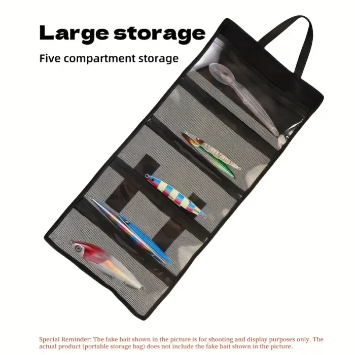 Lure Bag Roll Up Organiser 5 Slot - Image 4