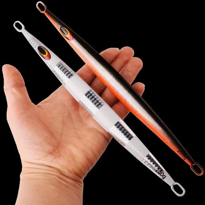 5pcs Premium Speed Jigging Fishing Lure - High-Density Jig for Saltwater, Rapid Sinking, Advanced Casting Design - Image 4