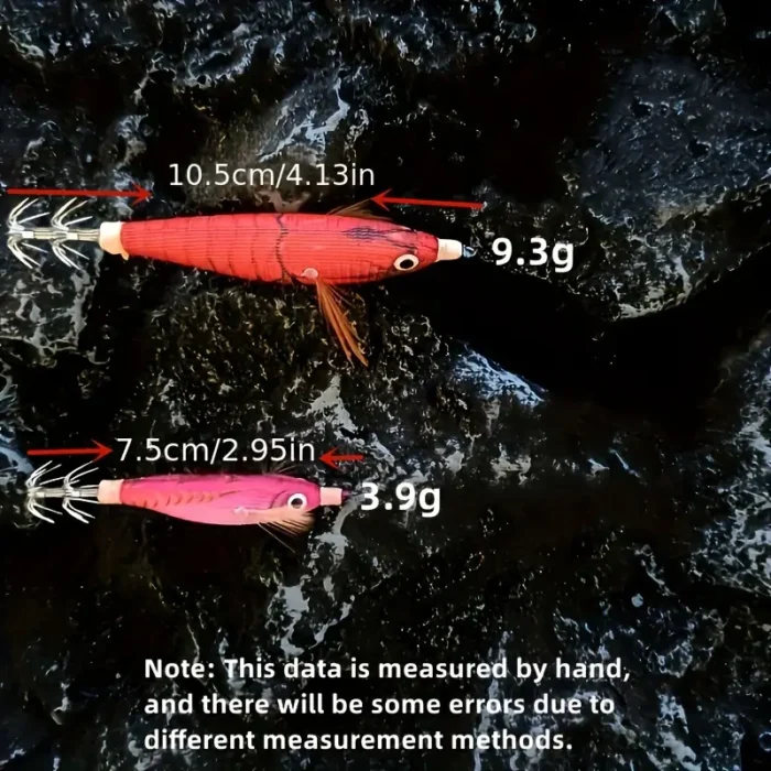Chokka/Squid Jigs 7.5cm 3.9g x 10pcs - Image 3